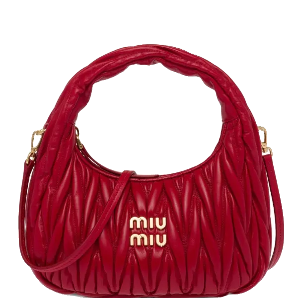MIU MIU Wander in nappa matelassé