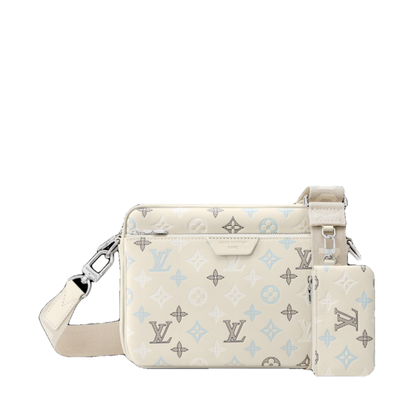 LV Trio Messenger Monogram Shadow