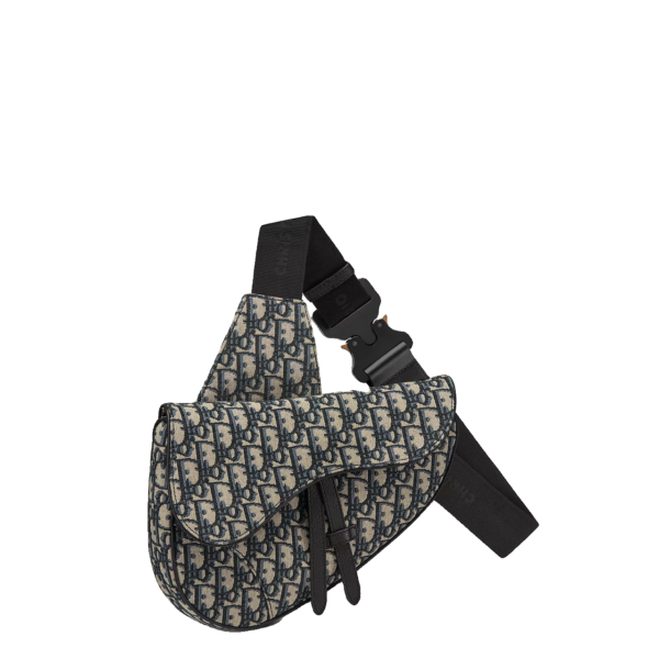Dior Saddle in tela Jacquard